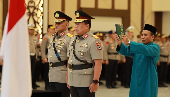 Kapolda Kalsel Lantik Brigjen Pol Noviar sebagai Wakapolda