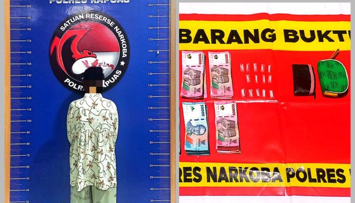 Simpan Belasan Paket Sabu, IRT di Palingkau Baru Digelandang Polisi