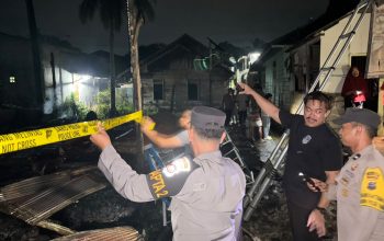 Rumah lansia di Tanjung Tabalong habis terbakar