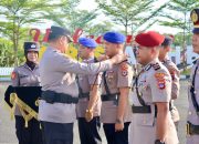 Kapolres Tanah Bumbu pimpin sertijab Kasatpolair dan tiga kapolsek