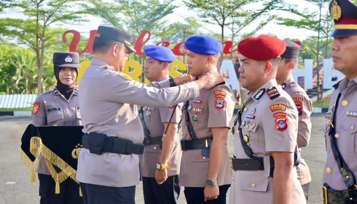 Polres Tanah Bumbu Mutasi Kasatpolair dan Tiga Kapolsek