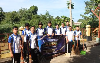 Polres Tabalong bersihkan Sungai Tabalong sambut Hari Bhayangkara ke-80