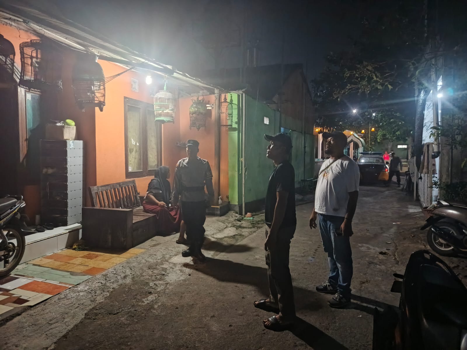 Polisi datangi lokasi pencurian burung murai di Bantul