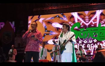 Rhoma Irama di Expo Saijaan Kotabaru
