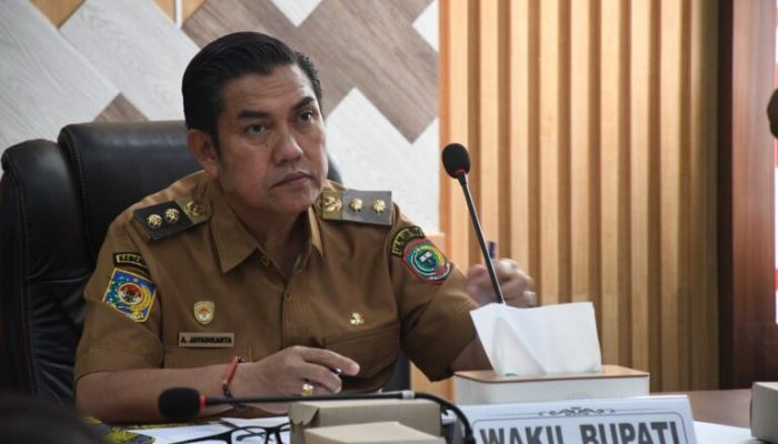 Wabup Pulang Pisau Ikuti Zoom Meeting Pengendalian Inflasi Kemendagri