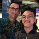 Alfath Flemmo di atas panggung Festival AI Nusantara.
