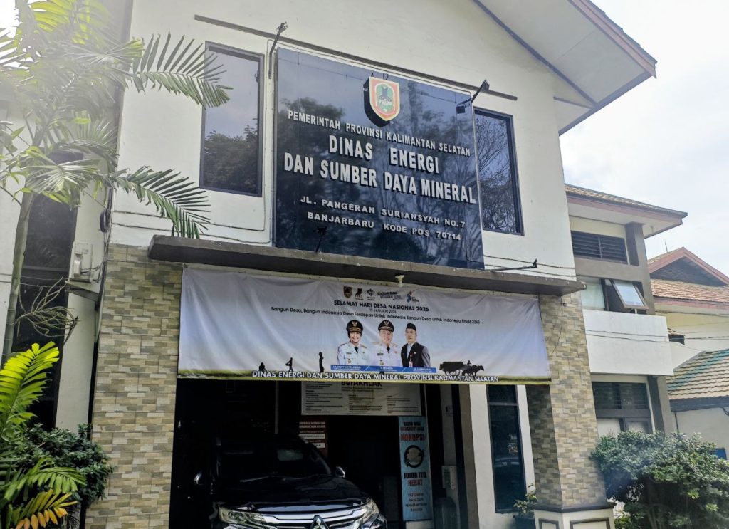 Gedung Dinas ESDM Kalsel di Banjarbaru