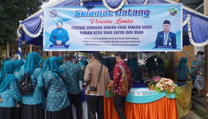 Festival Makan B2SA Kotabaru, Pangan Lokal Lebih Sehat