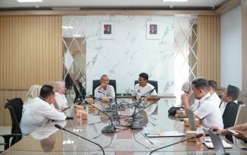 Rombongan DPRD Balangan dan Banjarmasin diskusi kemitraan media