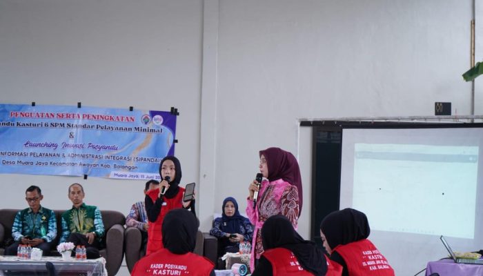 Desa Muara Jaya Luncurkan SIPANDAI, Posyandu Bisa Daftar Online Pakai NIK