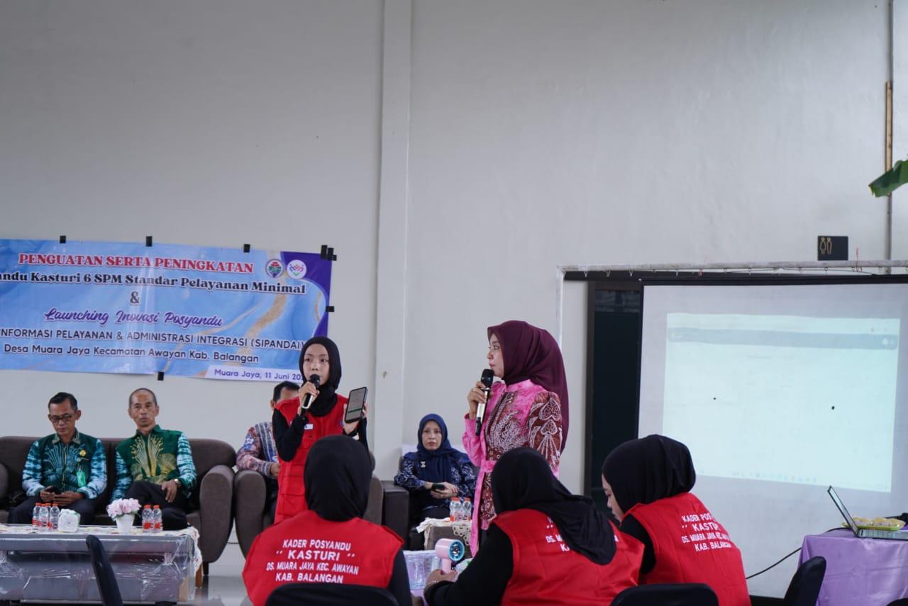 Peluncuran SIPANDAI di Desa Muara Jaya, Awayan.
