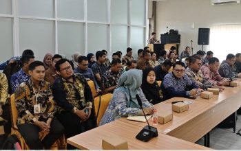 Suasana rapat koordinasi lahan sawah se-Kalsel di Banjarbaru.