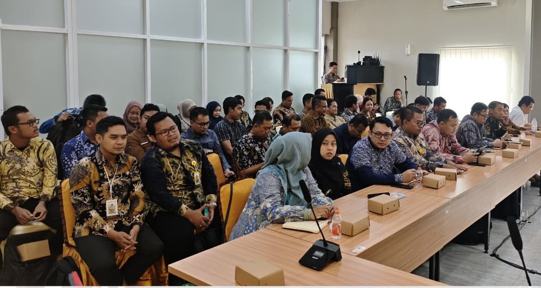 Suasana rapat koordinasi lahan sawah se-Kalsel di Banjarbaru.