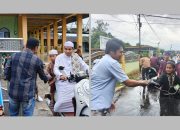 YBM BRILiaN dan BAPEKIS BRI Kuala Kapuas Bagikan Nasi Box di Lingkungan Mesjid Nurul Hidayah