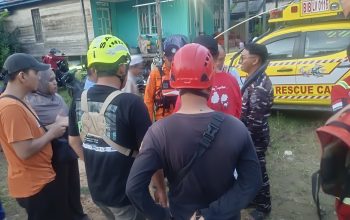Evakuasi korban tenggelam Kania di Sungai Danau Raya Satui