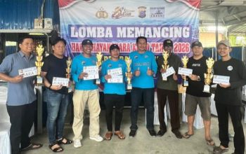 Polres Batola Gelar Lomba Mancing Sambut Bhayangkara, Kapolres: Ini Momen Milik Bersama