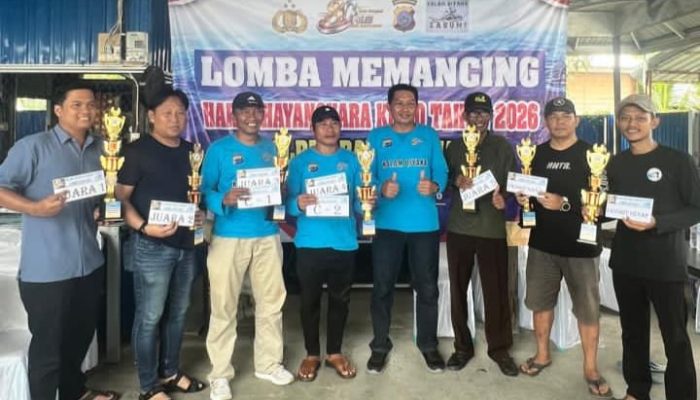 Polres Batola Gelar Lomba Mancing Sambut Bhayangkara, Kapolres: Ini Momen Milik Bersama