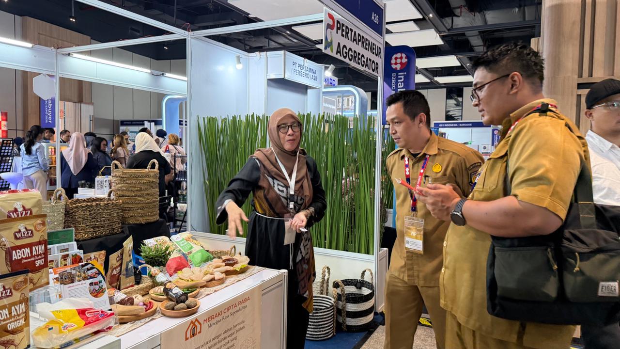 Peserta UMKM dalam program Pertapreneur Aggregator Pertamina.