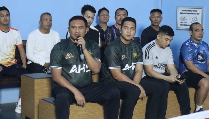 150 Peserta Meriahkan Turnamen Bulu Tangkis Polres Tanah Bumbu