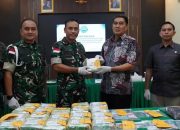 Satgas Pamtas Gagalkan 21,4 Kg Sabu Malaysia, Pelaku Diserahkan ke BNNP