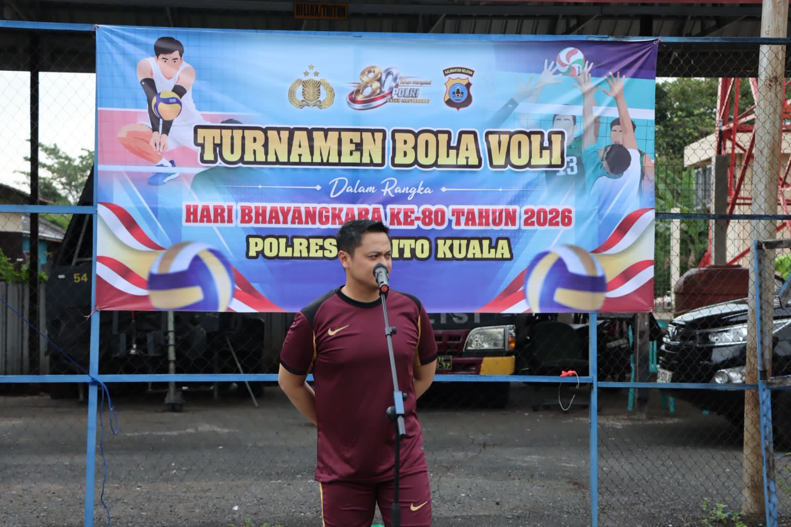 Turnamen voli Polres Batola.