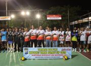 Kapolres Tanah Bumbu buka turnamen voli Kapolres Cup 2026.