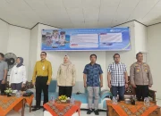 Suasana sosialisasi BPJS Ketenagakerjaan di Tanah Bumbu.
