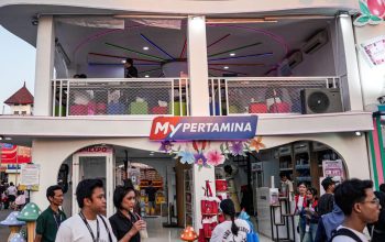 Booth Bright Store Pertamina di Jakarta Fair 2026