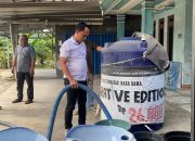 Polres Balangan Salurkan 20.000 Liter Air ke Dahai