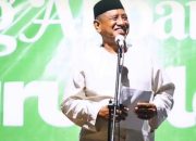 Wabup Tanah Laut di tabligh akbar.
