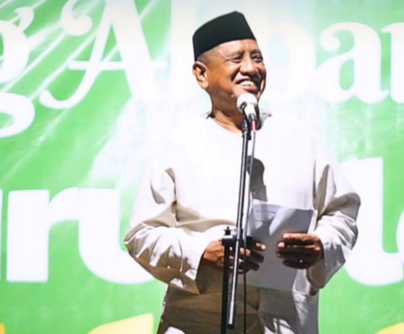 Wabup Tanah Laut di tabligh akbar.
