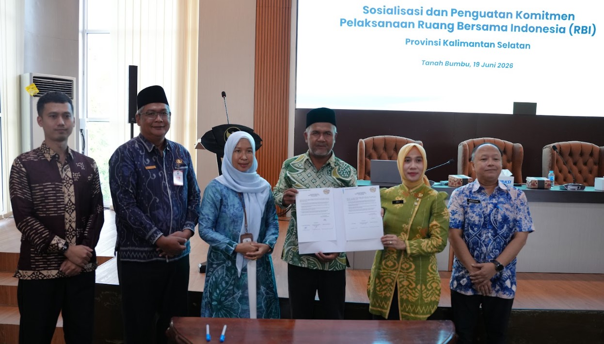 Sosialisasi RBI di Tanah Bumbu.