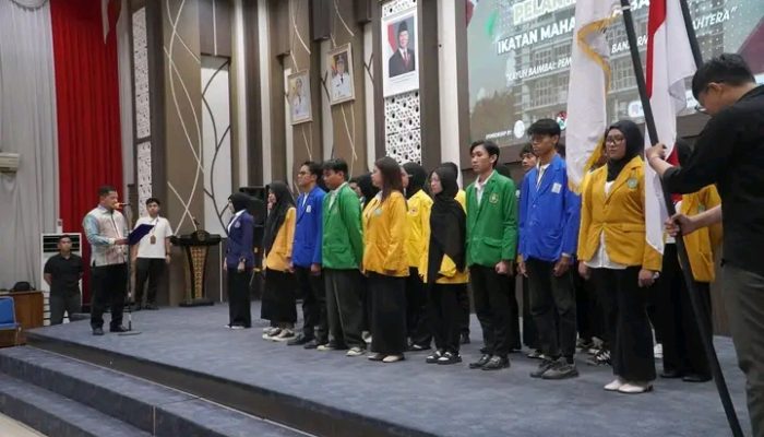 Sekda Banjarmasin Lantik Pengurus IKMABAN, Mahasiswa Diajak Jadi Penggerak Perubahan