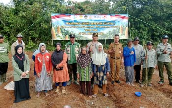 Polres Tabalong tanam jagung di Muara Harus.