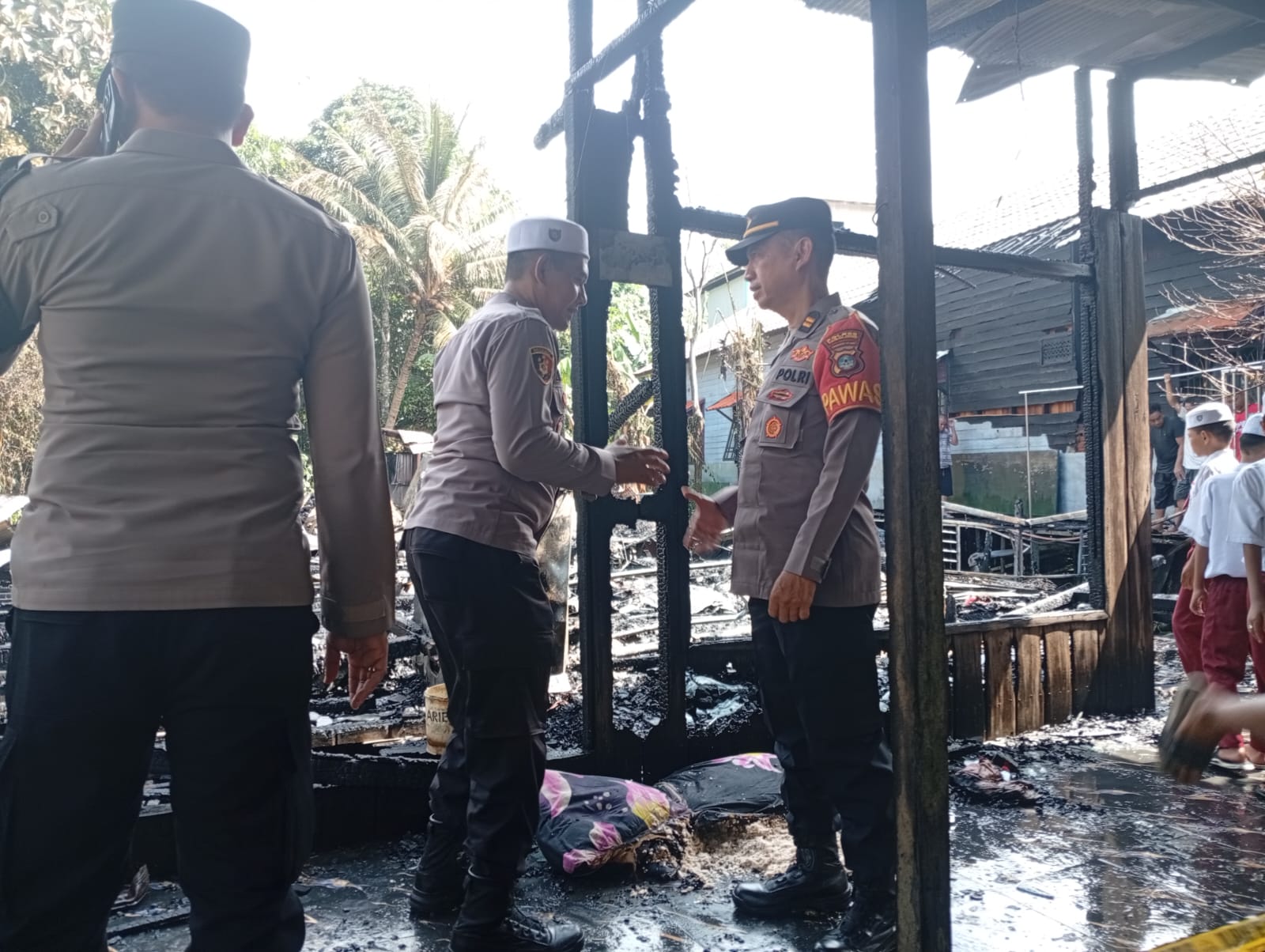 Polisi selidiki kebakaran rumah di Kelua Tabalong.