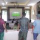 Kodim 1022 Tanah Bumbu Nobar Piala Dunia Bareng Warga