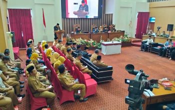 Rapat paripurna DPRD Tanah Bumbu bahas Perda BPD.