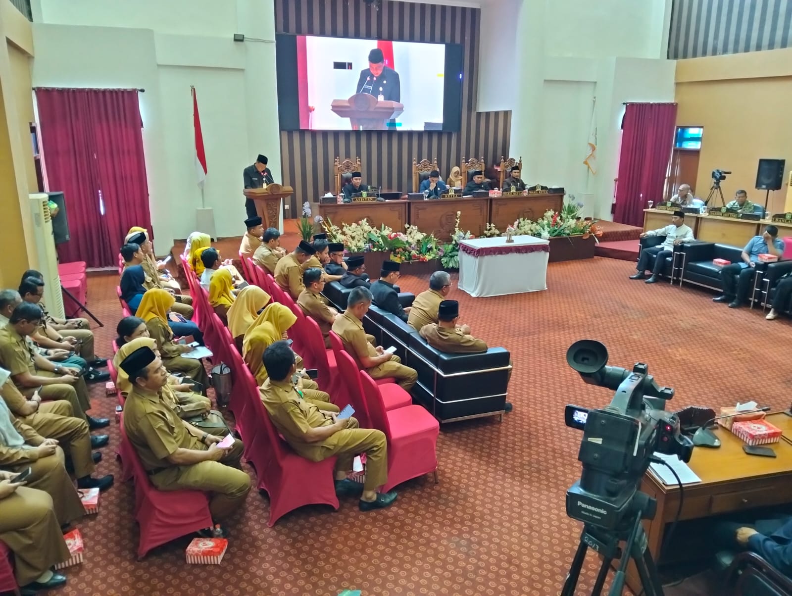 Rapat paripurna DPRD Tanah Bumbu bahas Perda BPD.