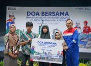 Doa bersama Pertamina di Kilang Balikpapan.