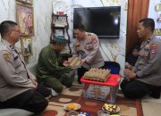 Anjangsana Polresta Banjarmasin ke purnawirawan.