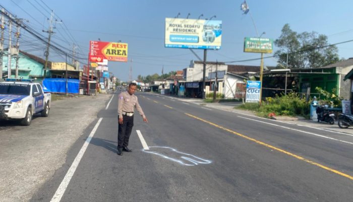Tragis! Lansia di Sedayu Bantul Tewas Ditabrak Motor Saat Menyeberang Jalan