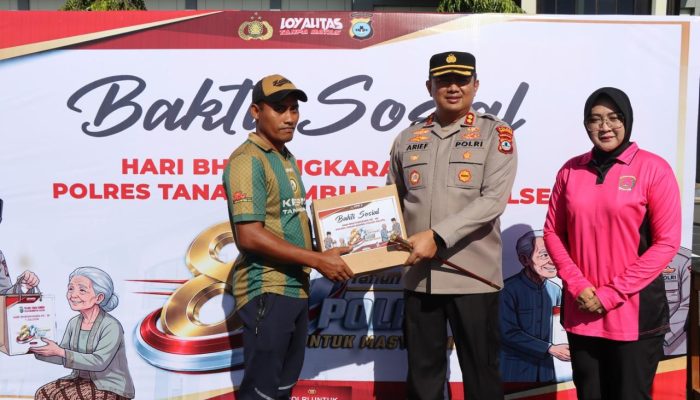 Polres Tanah Bumbu Bagikan 1.000 Paket Sembako