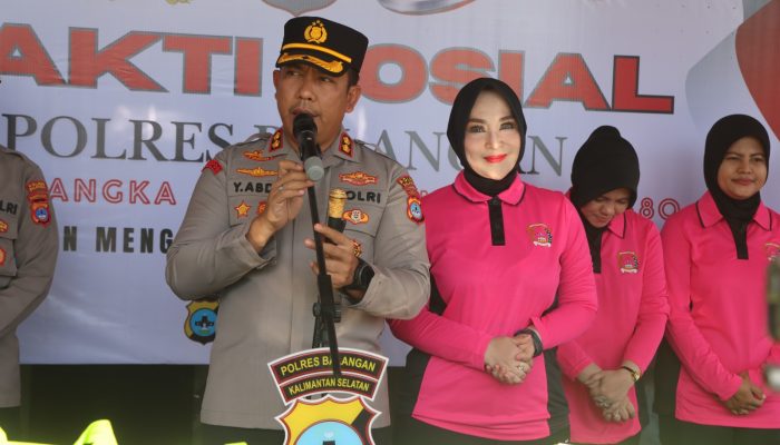 Polres Balangan Salurkan 1.100 Paket Bantuan Sosial