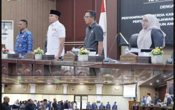 Paripurna DPRD Tala bahas LKPJ APBD 2025.