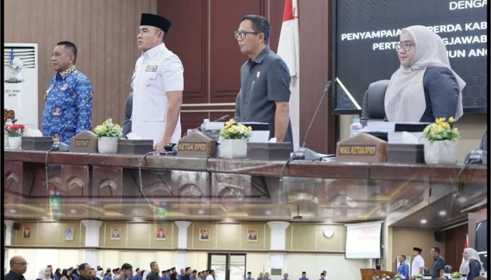 DPRD Tala Gelar Paripurna LKPJ APBD 2025, Tiga Agenda Tuntas Dibahas