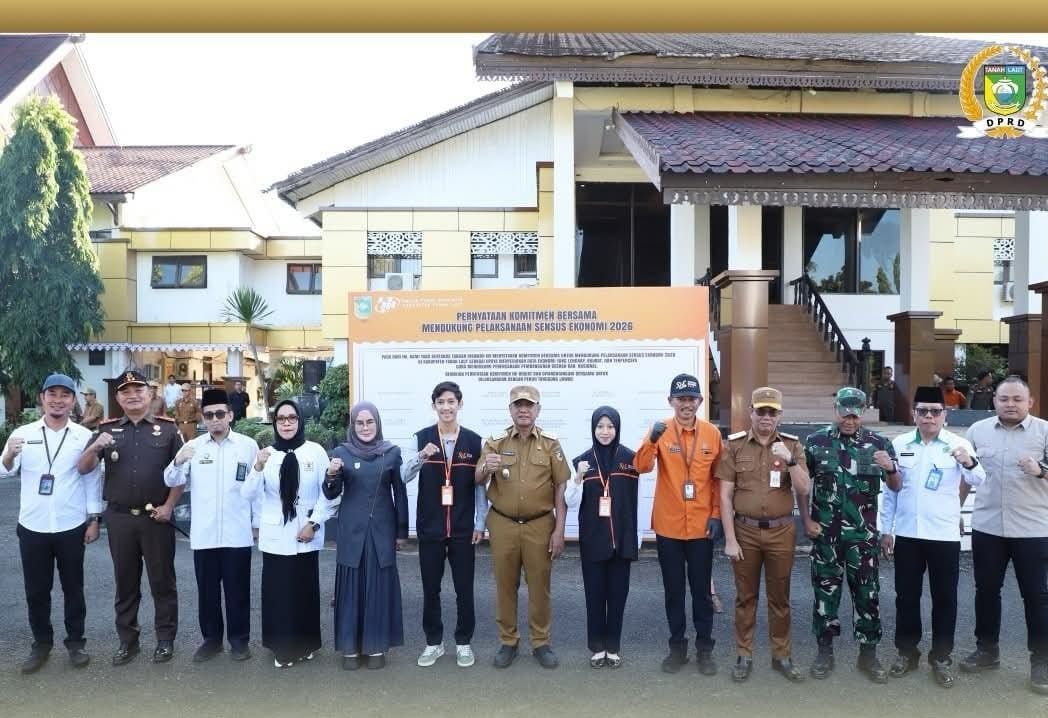 DPRD Tala dukung Sensus Ekonomi 2026.