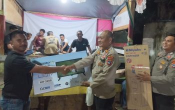 Lomba domino Polsek Pulau Sembilan.