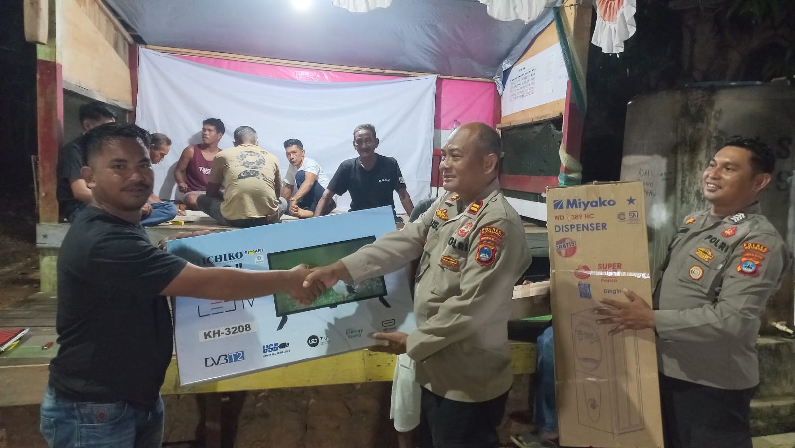 Lomba domino Polsek Pulau Sembilan.