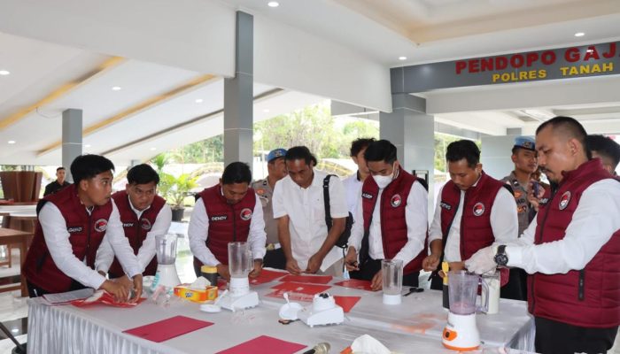 Polres Tanah Bumbu Musnahkan 2,1 Kg Sabu dan 30 Butir Ekstasi