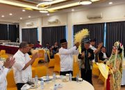 Suasana musyawarah seniman Kotabaru di hotel.